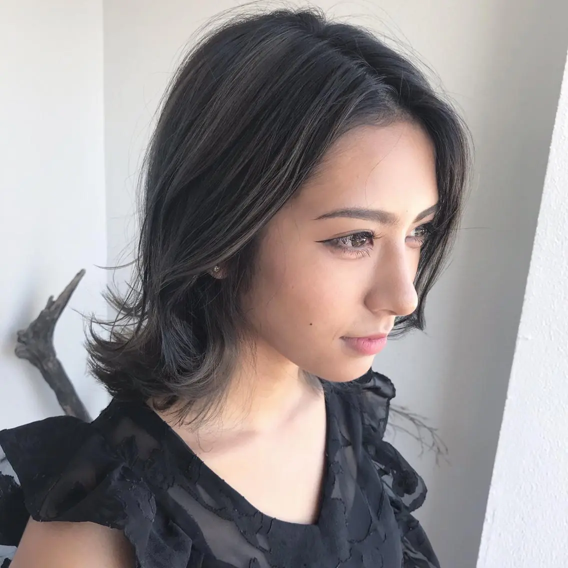 【大人気メニュー✨】極ツヤカラー+似合せカット+システムトリートメント☆ 13842円→11550円の写真