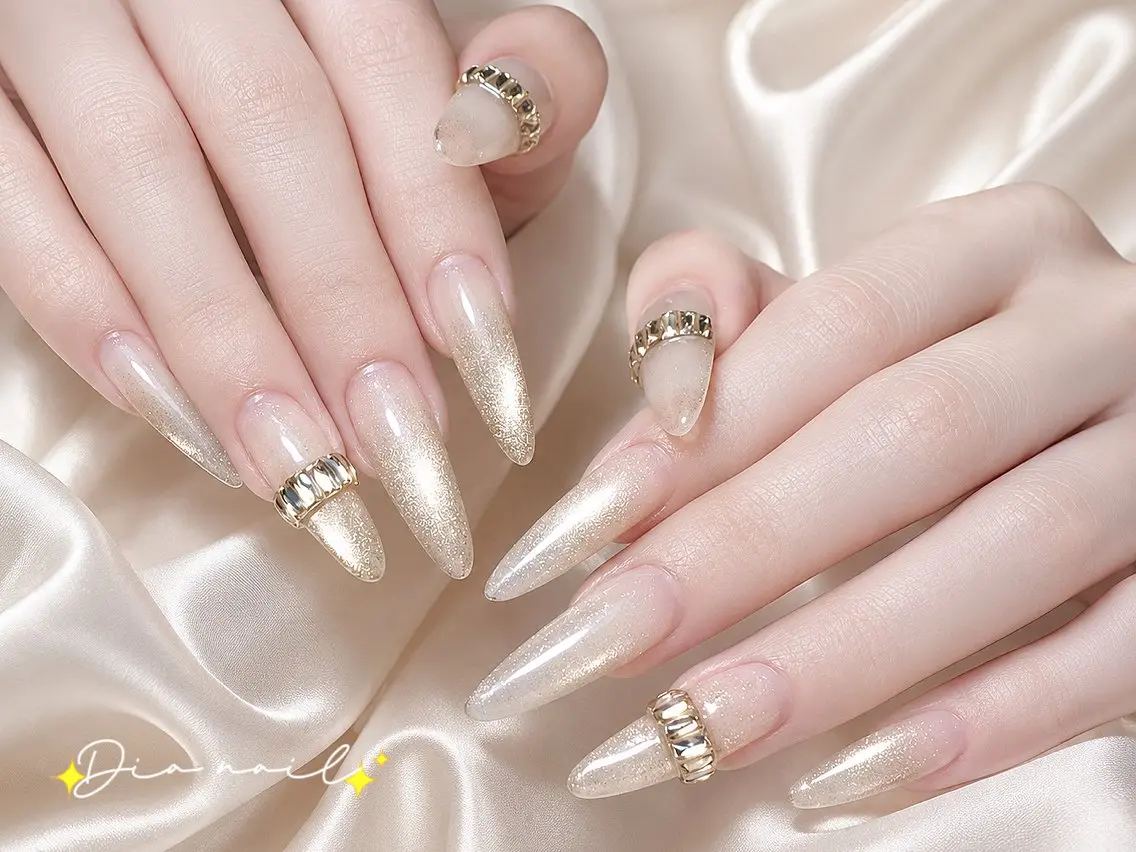 ネイル フットネイル 韓国ネイル レース マグネットネイル ニュアンスネイル ハンドネイル Dia nail サロンのネイルデザイン
