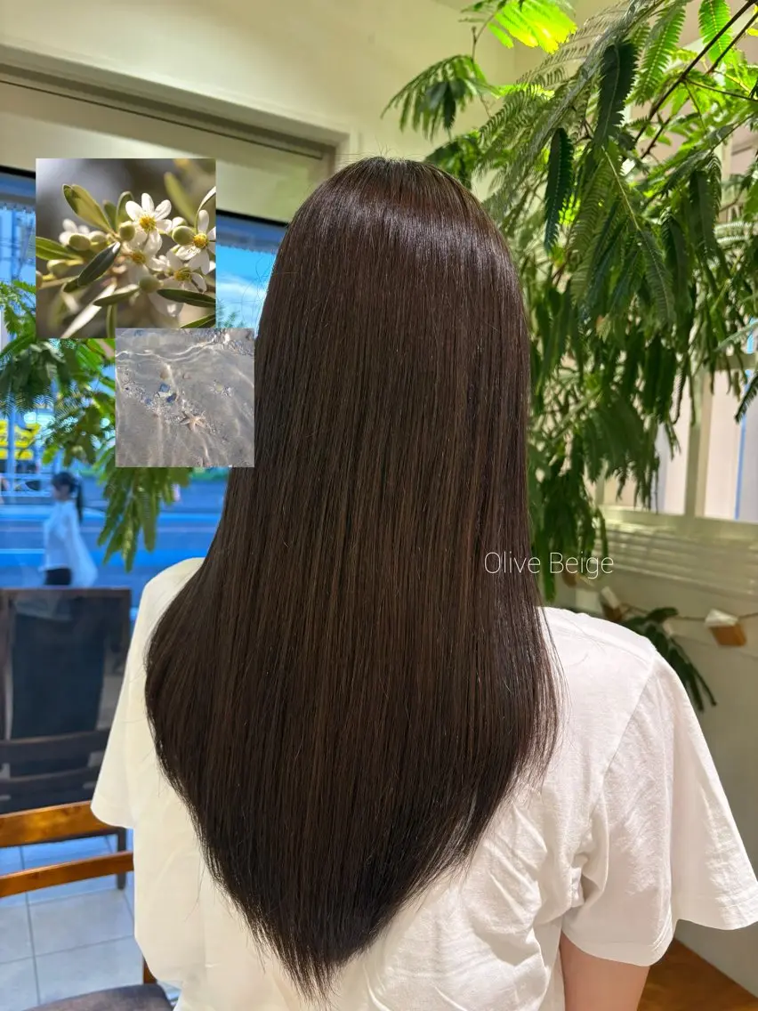 ロング えんどう ゆめはのヘアスタイル