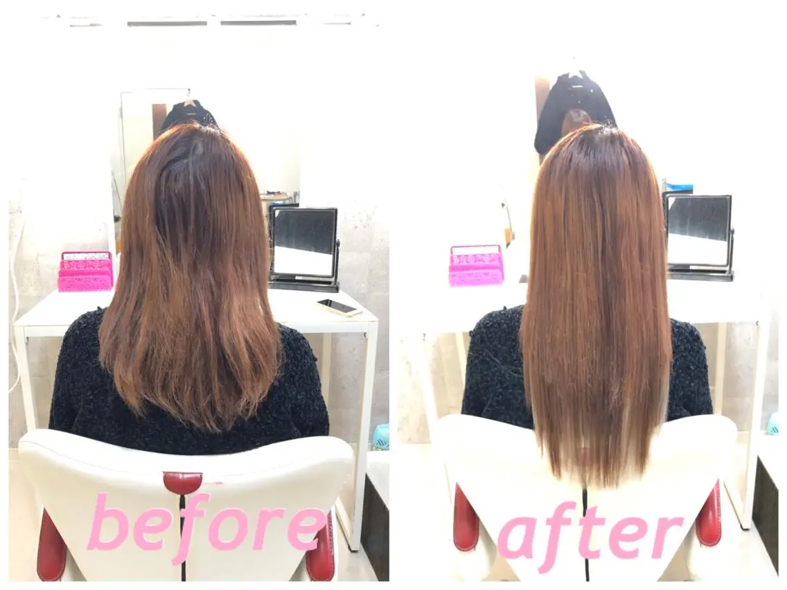 ロング エクステ 🌸ドレスアップ 心斎橋店🌸のヘアスタイル