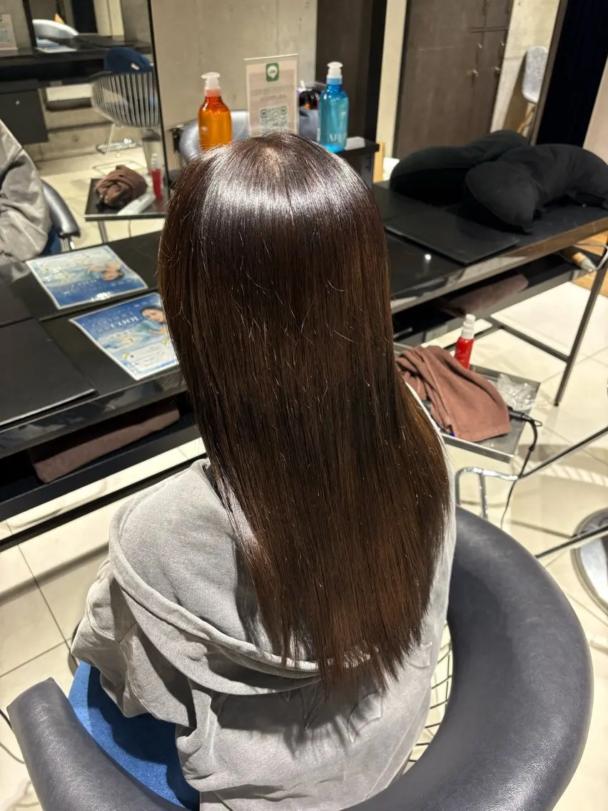 【モデル様募集中🔥】ワンカラー＋2stepトリートメント✨の写真