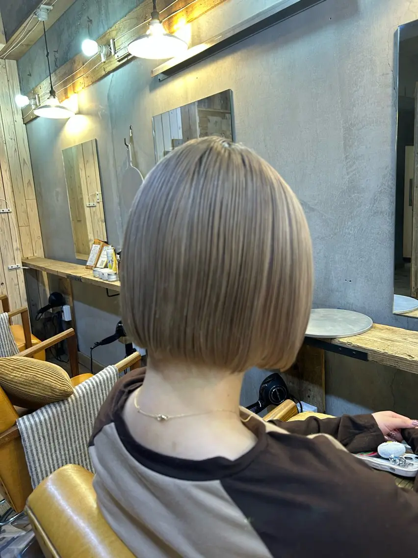 ショート hairlabo haru🌿ナナハのヘアスタイル