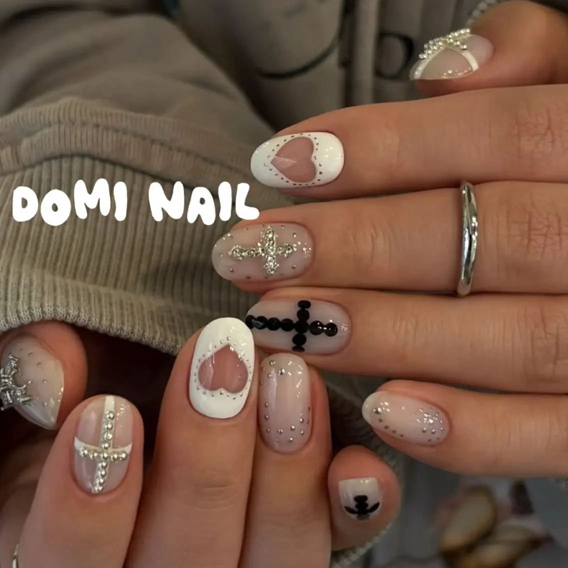 ネイル アートネイル 持ち込み ハンドネイル Domi Nail Salonのネイルデザイン