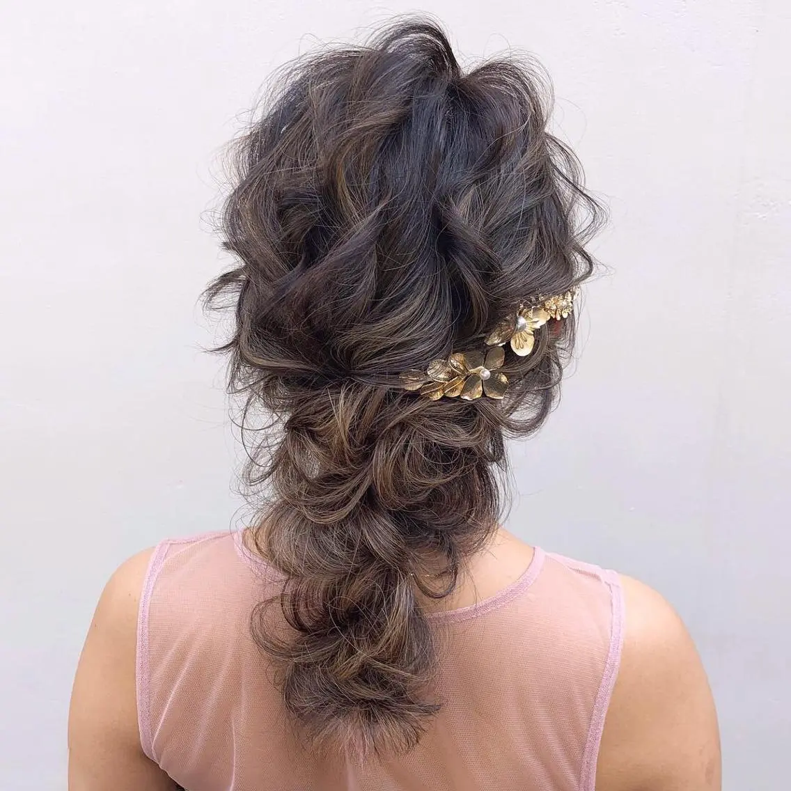 ロング ヘアアレンジ 卒業式お呼ばれ🕊️ ヘアセット✴︎ミキのヘアスタイル