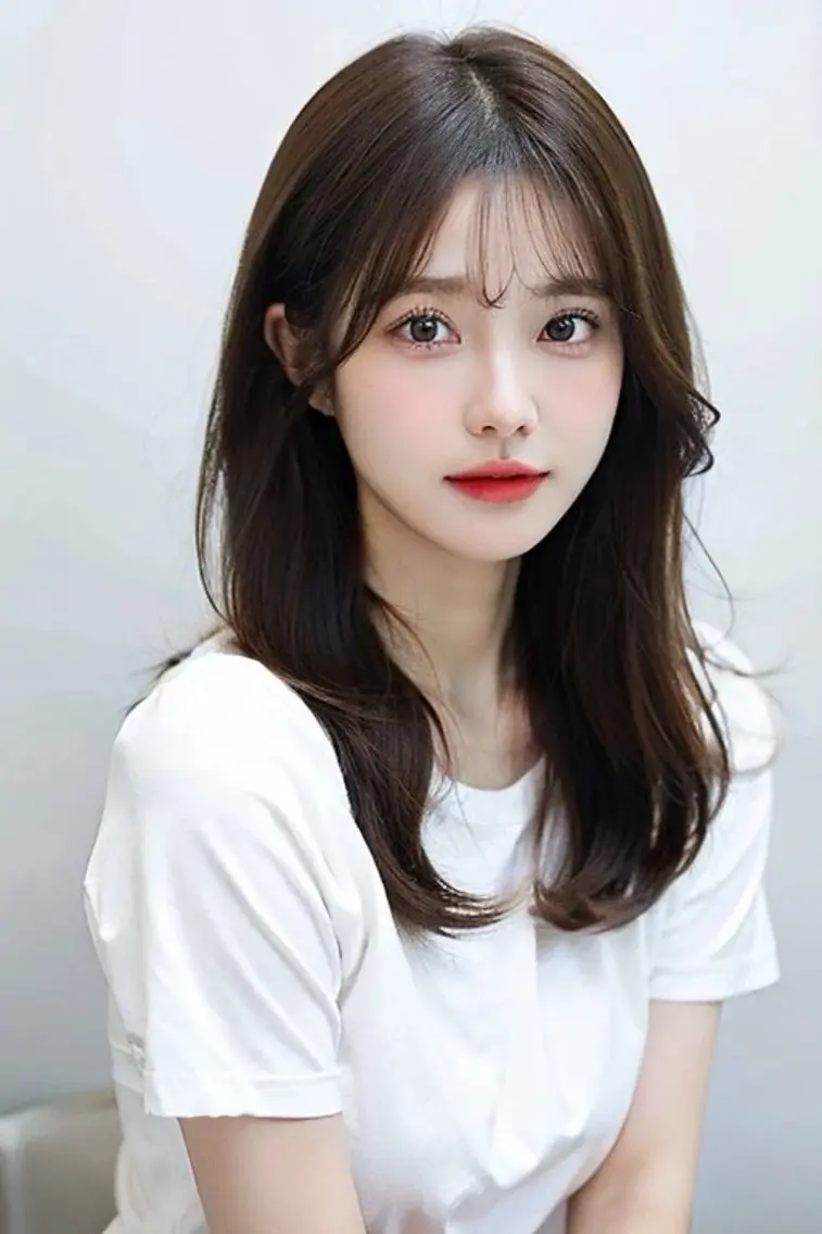 セミロング カラー カット ヘアカラー トリートメント 🌈髪質改善🌈 過去の1艶サラ体験✨のヘアスタイル
