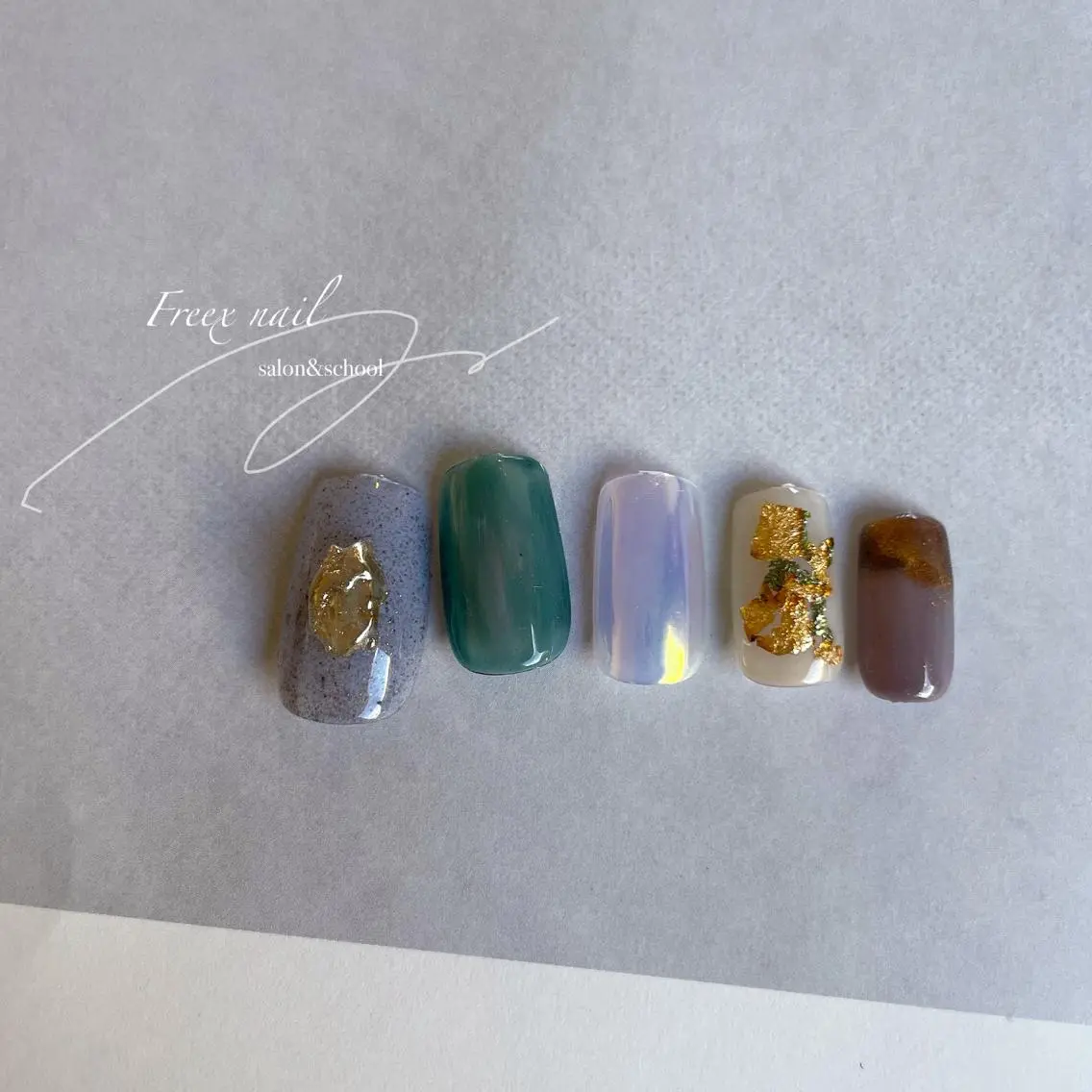 ネイル ハンドネイル ハンドケア freex nail /ニュアンス/個性派のネイルデザイン