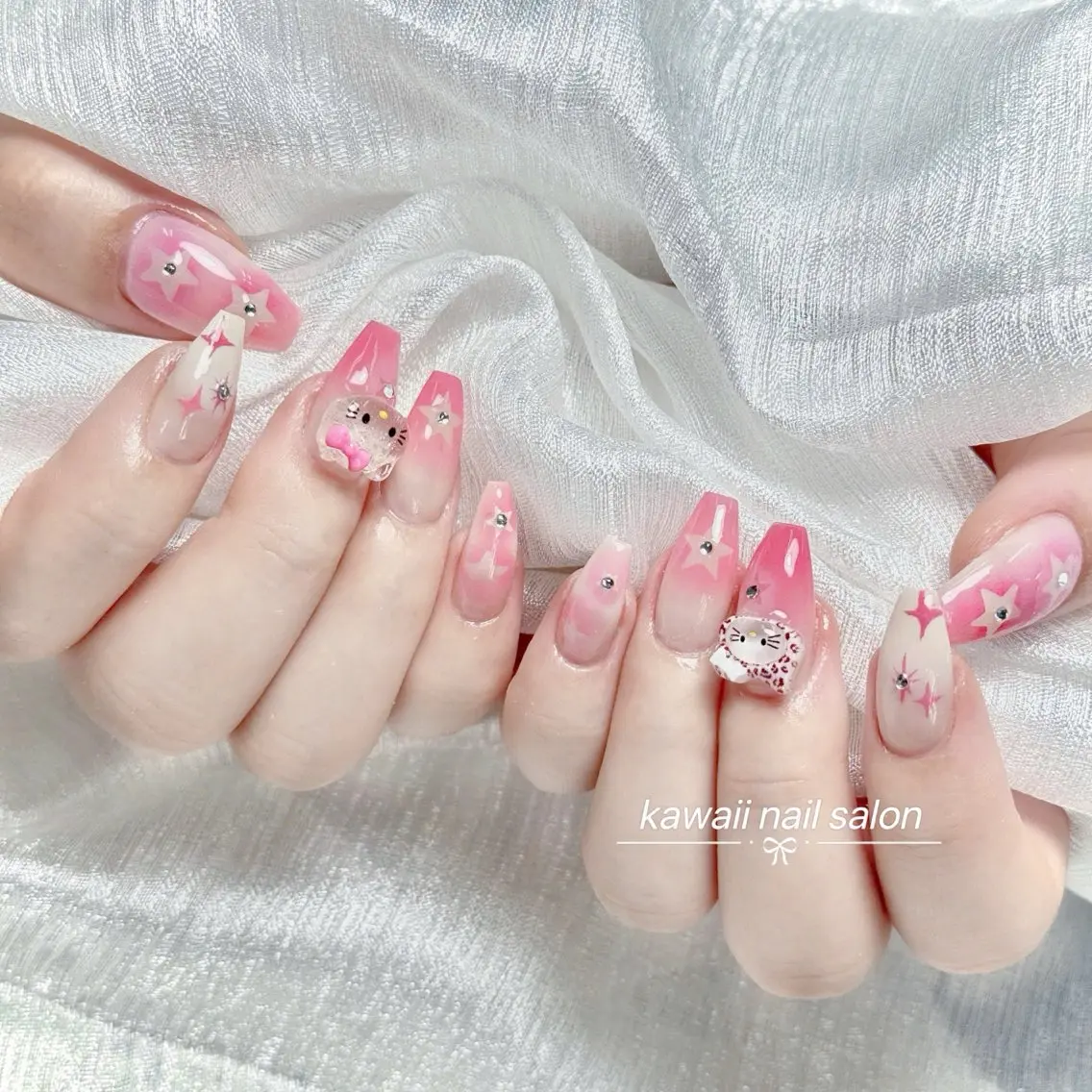 ネイル ドット フットネイル フレンチネイル 韓国ネイル レース Kawaii _Nailのネイルデザイン