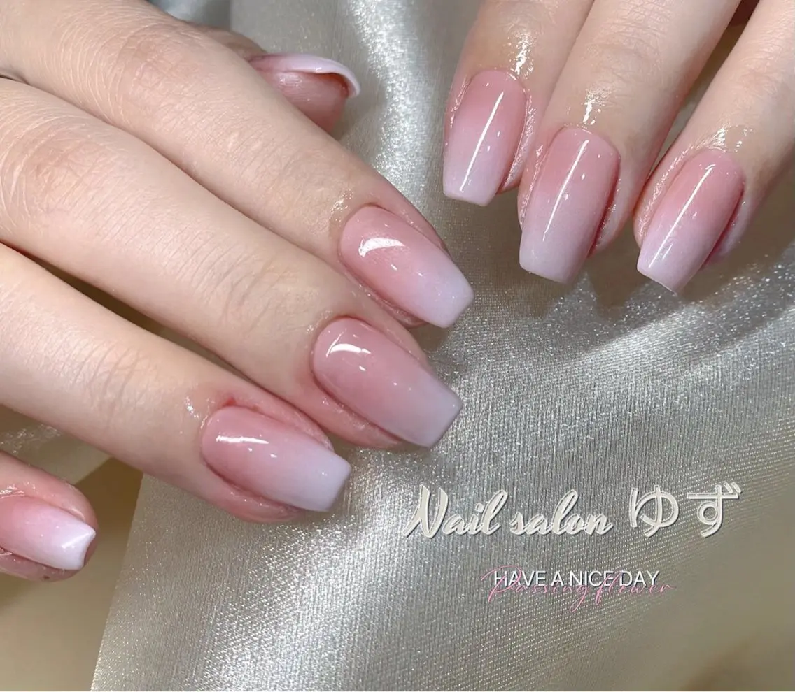 ネイル 長さ出し フットネイル ジェルネイル 韓国ネイル マグネットネイル ゆず- Nail Salonのネイルデザイン