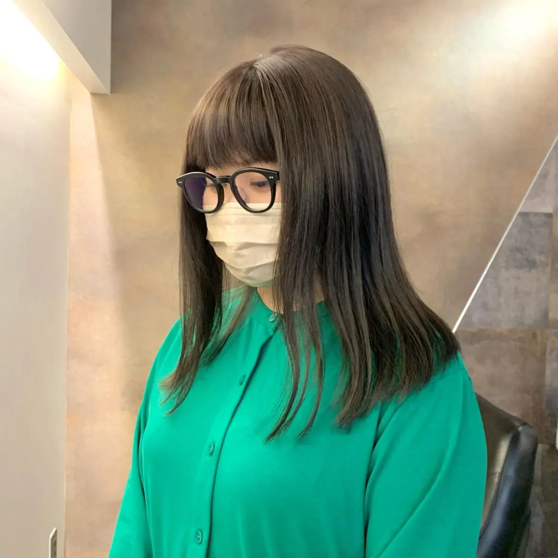 ロング カラー ベージュカラー ブリーチ 透明感カラー ダブルカラー ブリーチなしカラー カット ヘアカラー SAKINO ベージュカラーのヘアスタイル