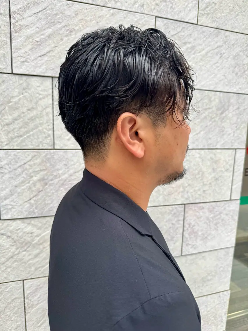 パーマ メンズ カット パーマ ✂️ 小倉ちか✂️のヘアスタイル
