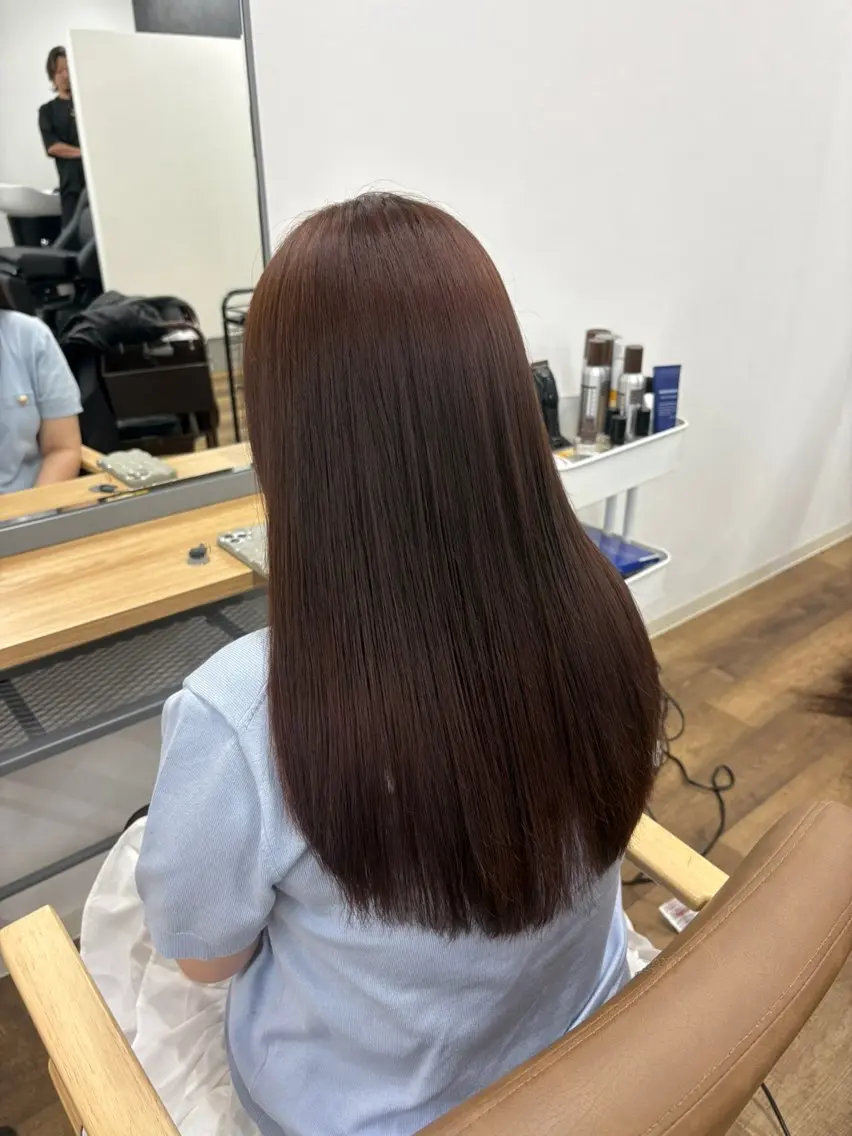 ロング カラー "MIoKI"_ YUCCA eluaのヘアスタイル