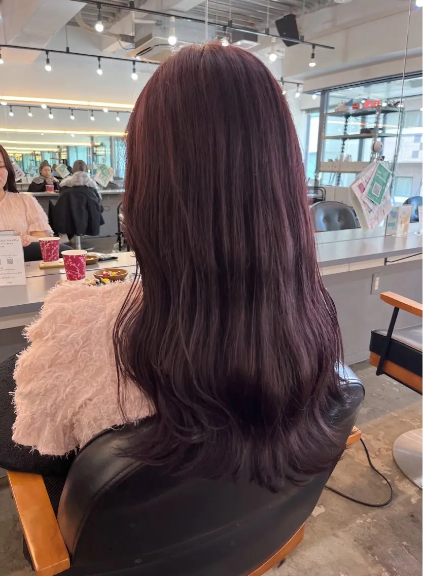 ロング カラー カット ヘアカラー トリートメント 🌛ダブルカラー 🌜SAYAKAのヘアスタイル