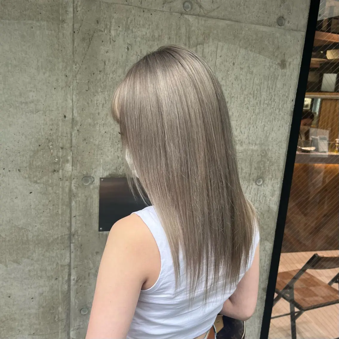 🌈限定クーポン🌈ダブルカラー（全頭）＋似合せカット＜今だけ超音波トリートメント付き＞の写真