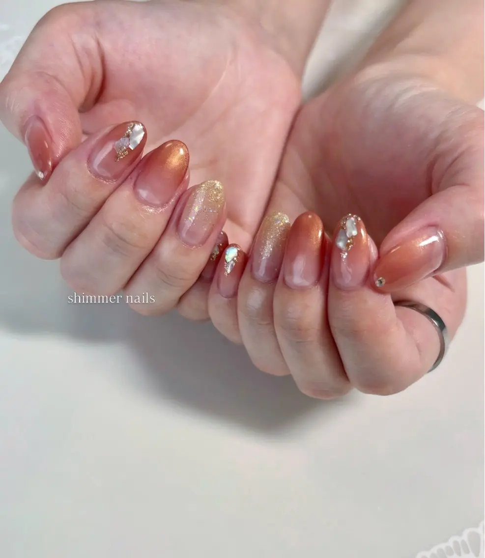 ネイル shimmer nailsのネイルデザイン