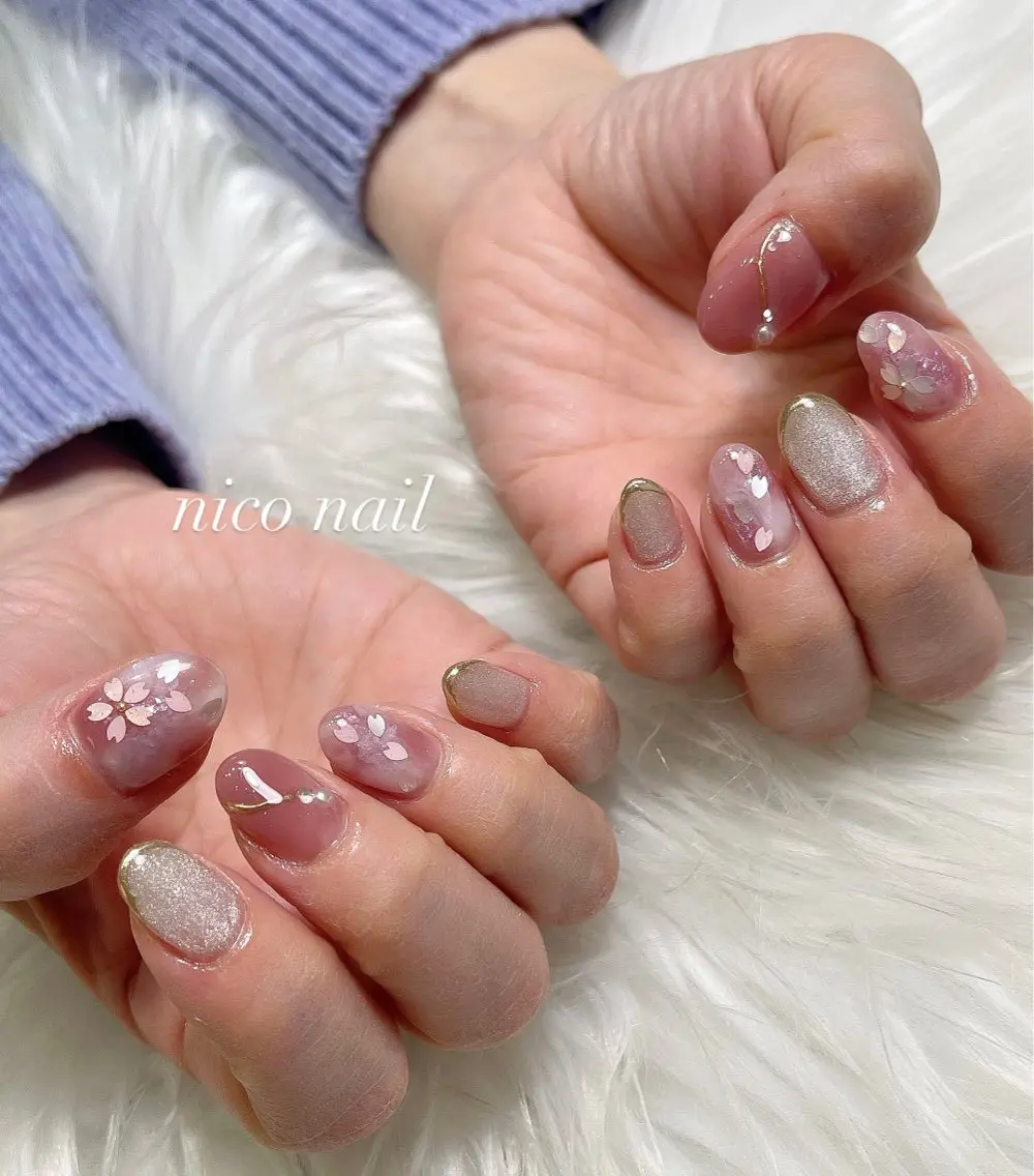 ネイル ハンドネイル nico nailのネイルデザイン