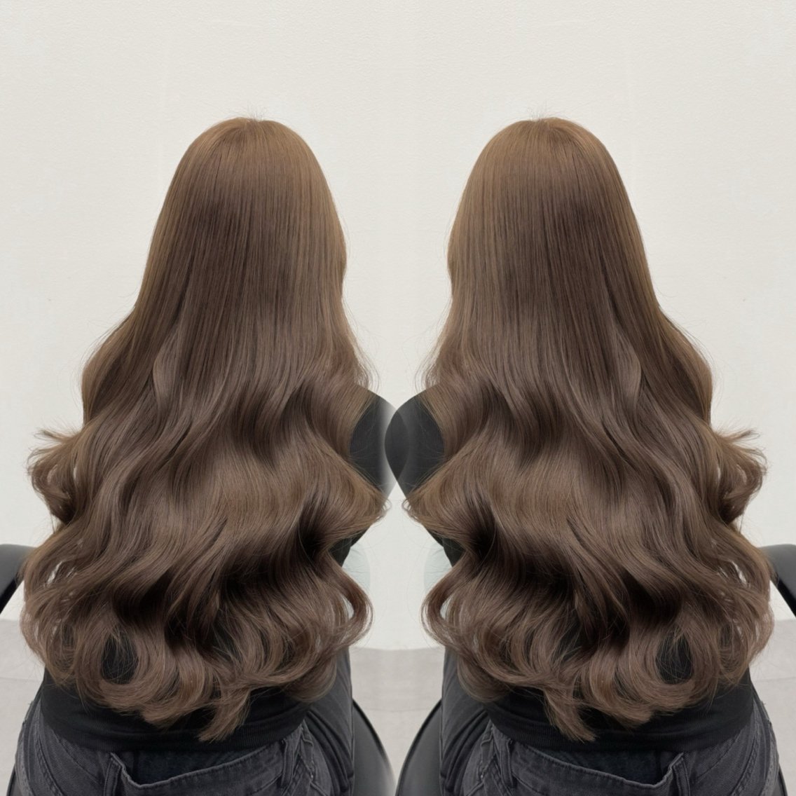 ロング Honami / ベージュ/🥥🤎のヘアスタイル