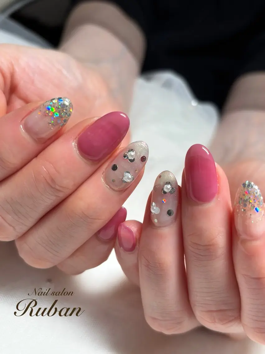 ネイル シンプルネイル Nail salon Rubanのネイルデザイン