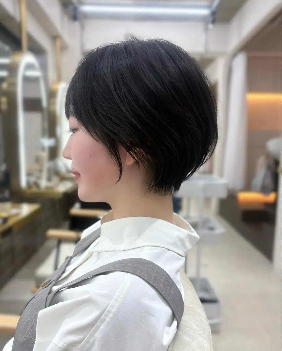 無料モデル✨ショートカット/ショートボブ➕トリートメント付き🫧(3センチ以上切れる方)の写真