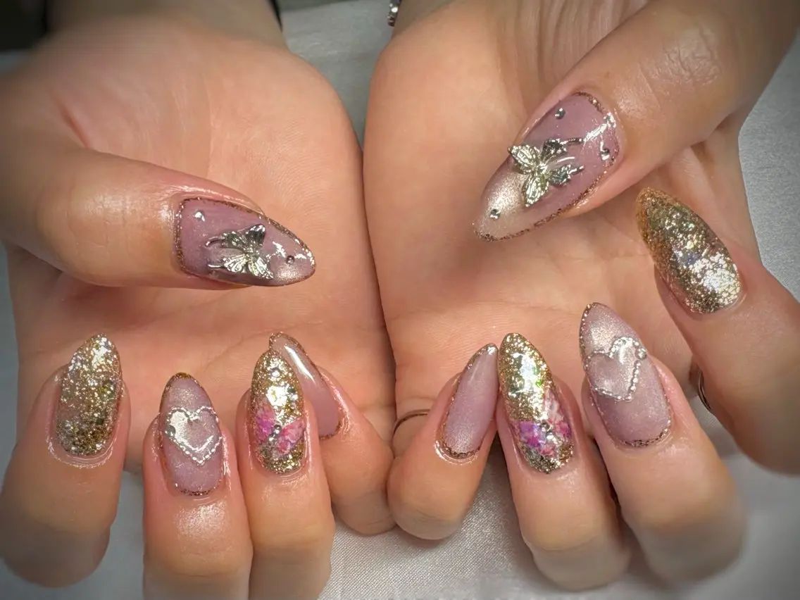 ネイル ハンドネイル Nail salon Cielel⟡Ayaのネイルデザイン