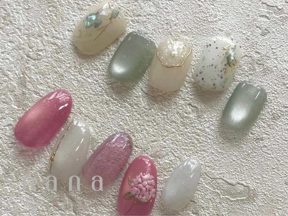 【オフありの方限定】ピンクのデザインの方を練習させて頂きます。色変更可🙆♀️の写真