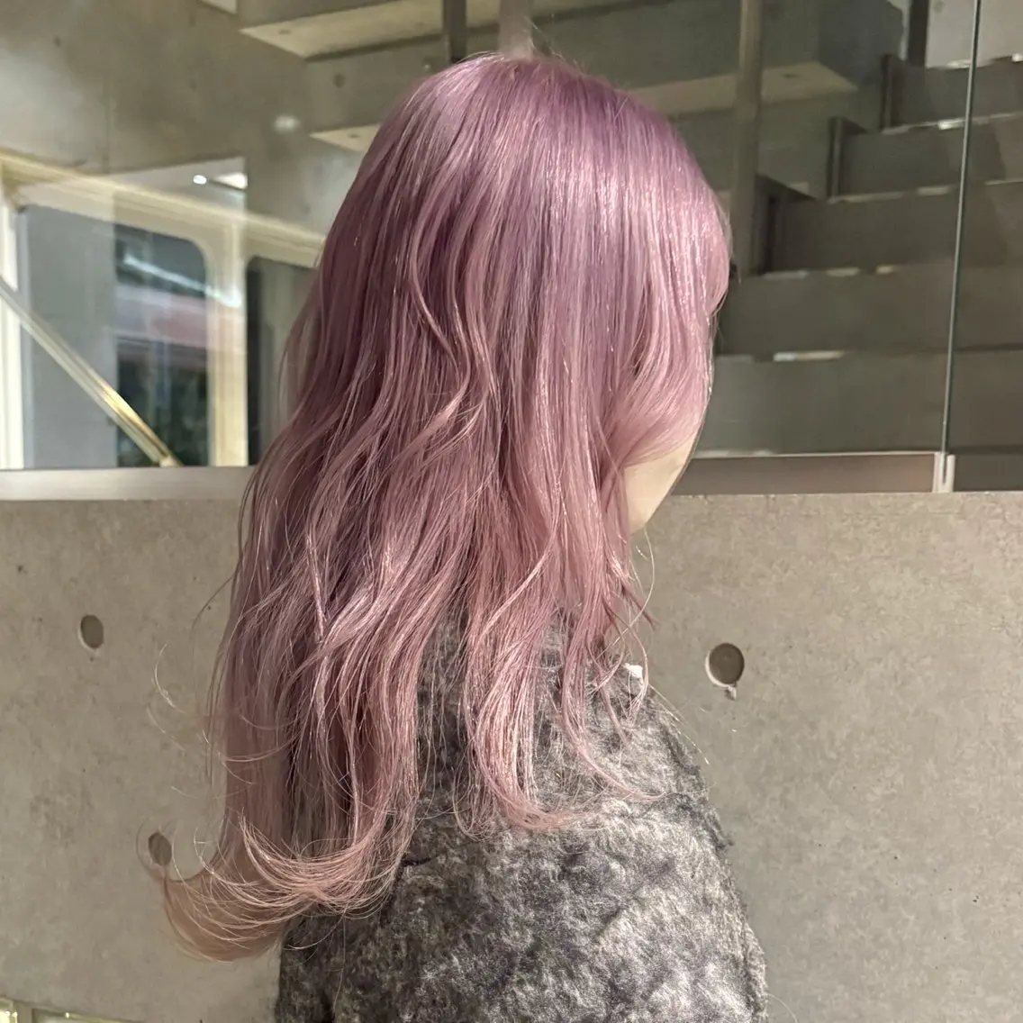 ロング ヘアカラー 垢抜け透明感カラー 🧚🏻‍♀️ミユウのヘアスタイル