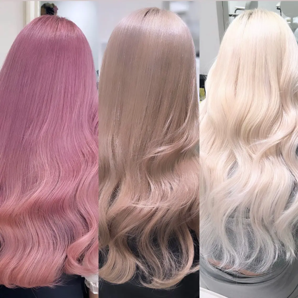 ロング ヘアカラー ORIKA 美容室のヘアスタイル