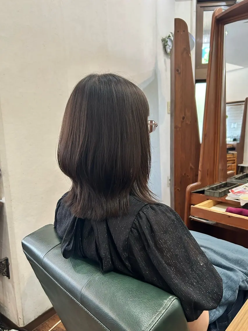 カット 縮毛矯正 トリートメント story 増田 わかなのヘアスタイル