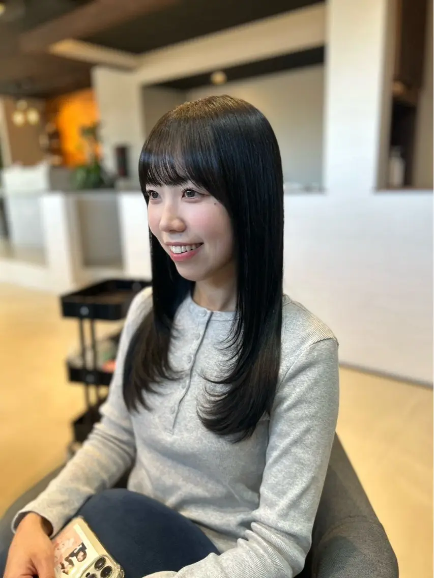 ロング 川村 寿吏輝のヘアスタイル