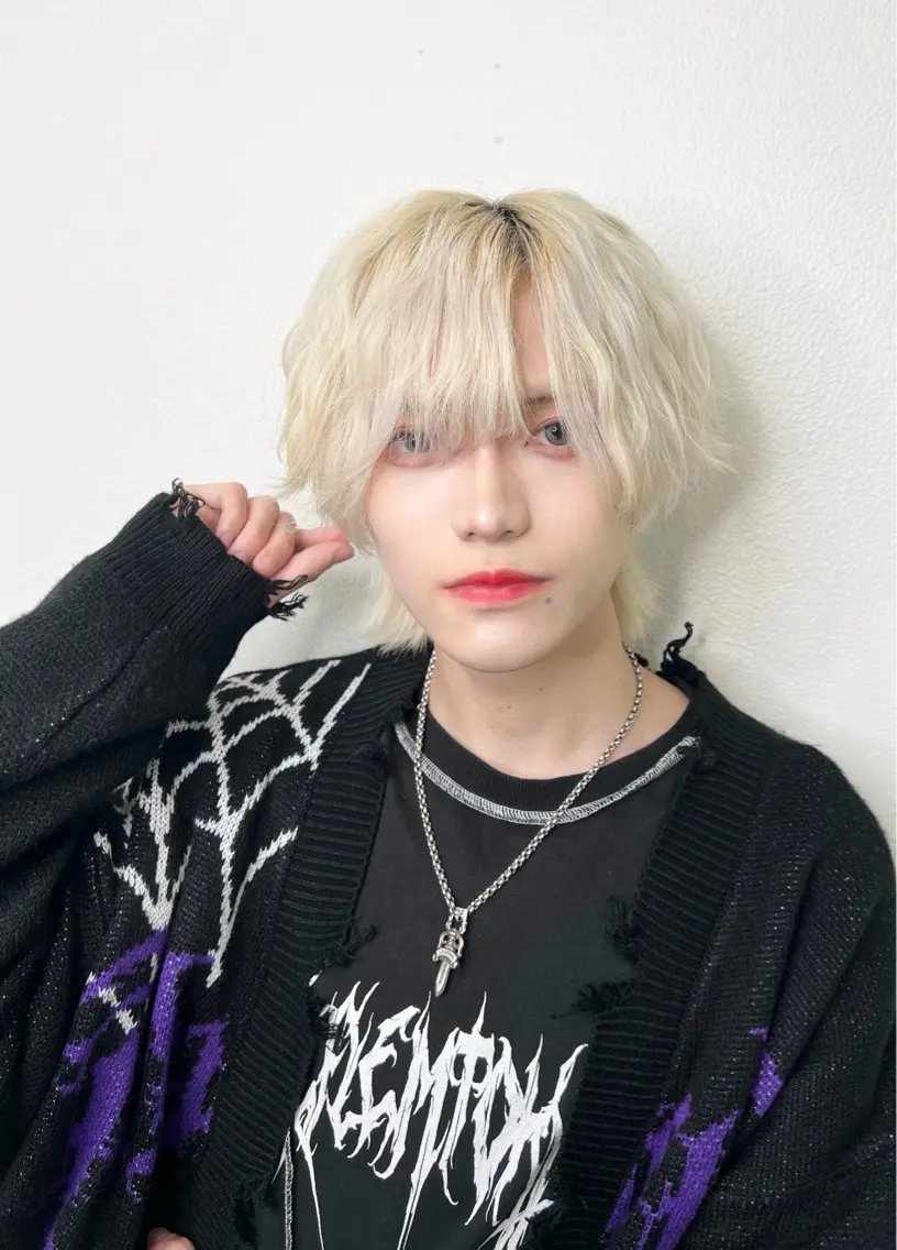 メンズ 縮毛矯正練習 モデル募集✨️NOAのヘアスタイル