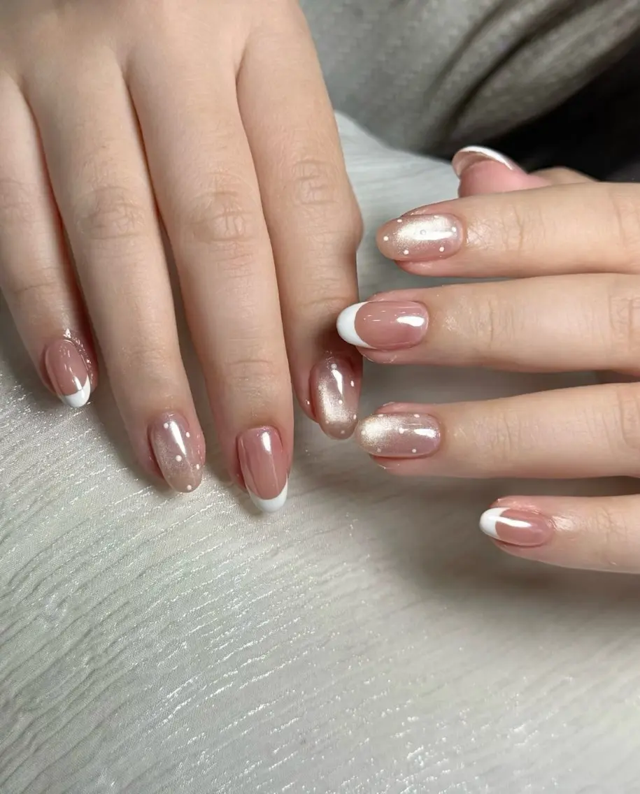 ネイル アートネイル ジェルネイル キラキラネイル 韓国ネイル オフィスネイル DAISY NAILのネイルデザイン