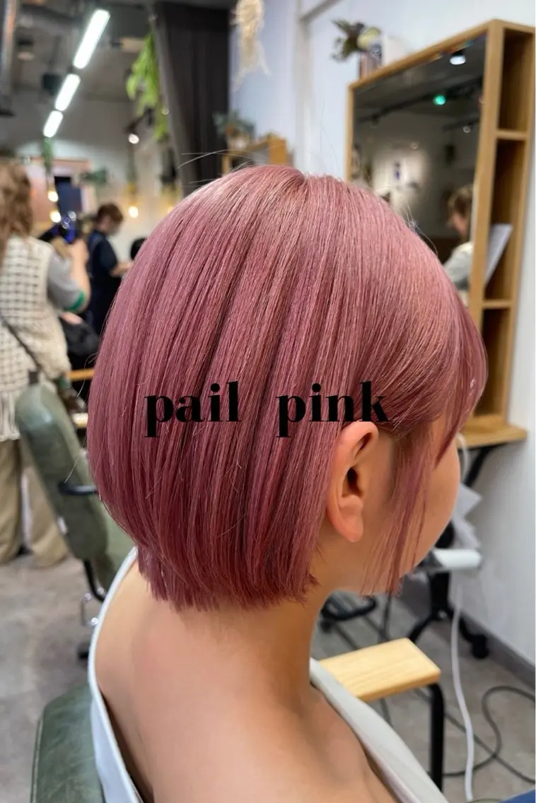 ショート カラー ブリーチ ヘアカラー トリートメント ブリーチ✨/似合わせ カラー🎀/Yuzuのヘアスタイル