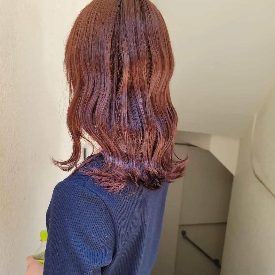 セミロング ヘアカラー トリートメント 🇰🇷透明感×ハイ トーン🌟tomoのヘアスタイル