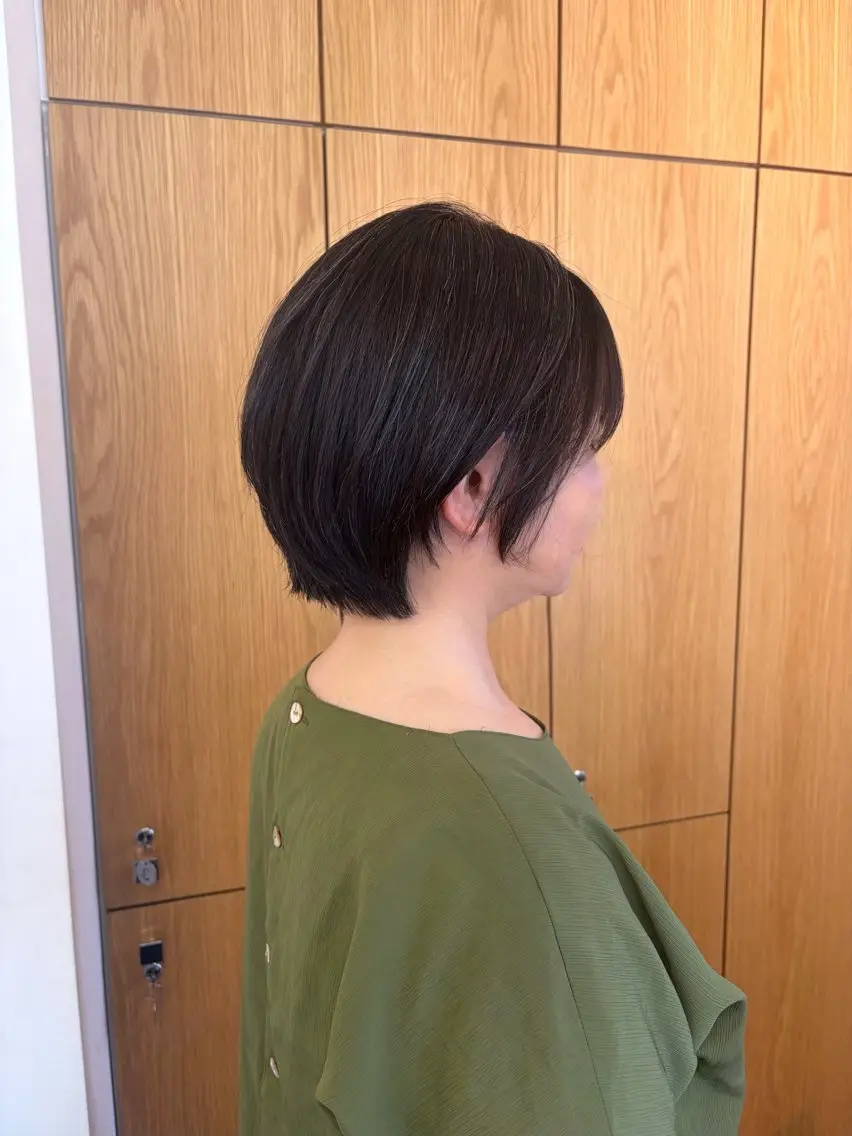 ショート ショートヘア 大村 咲羅のヘアスタイル