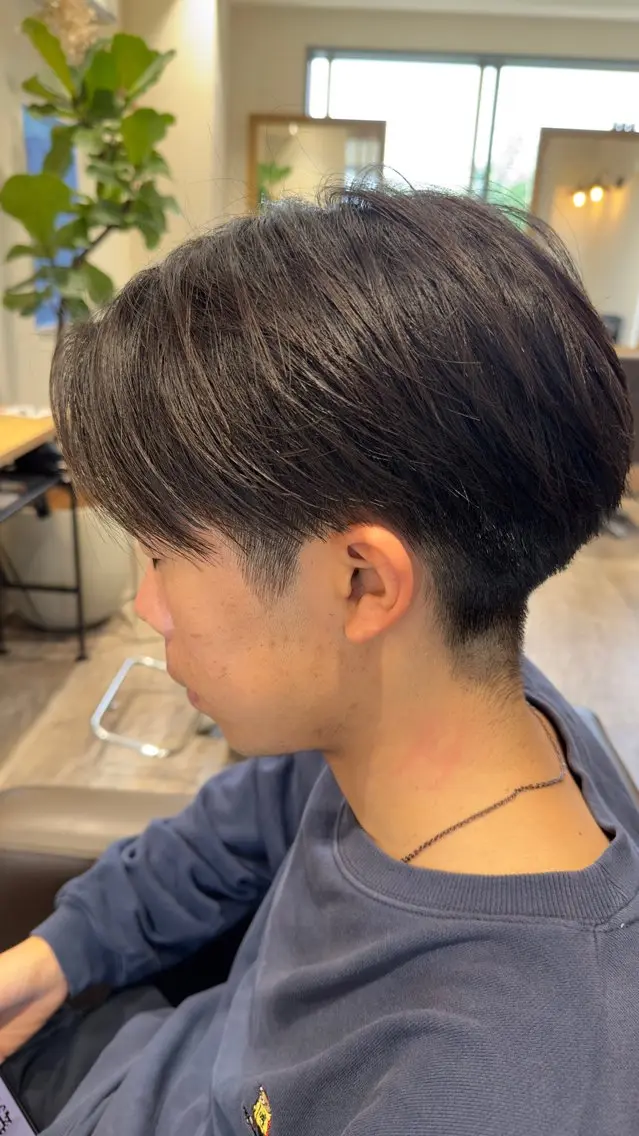 ショート パーマ メンズ 【メンズパーマ】比嘉 啓人のヘアスタイル
