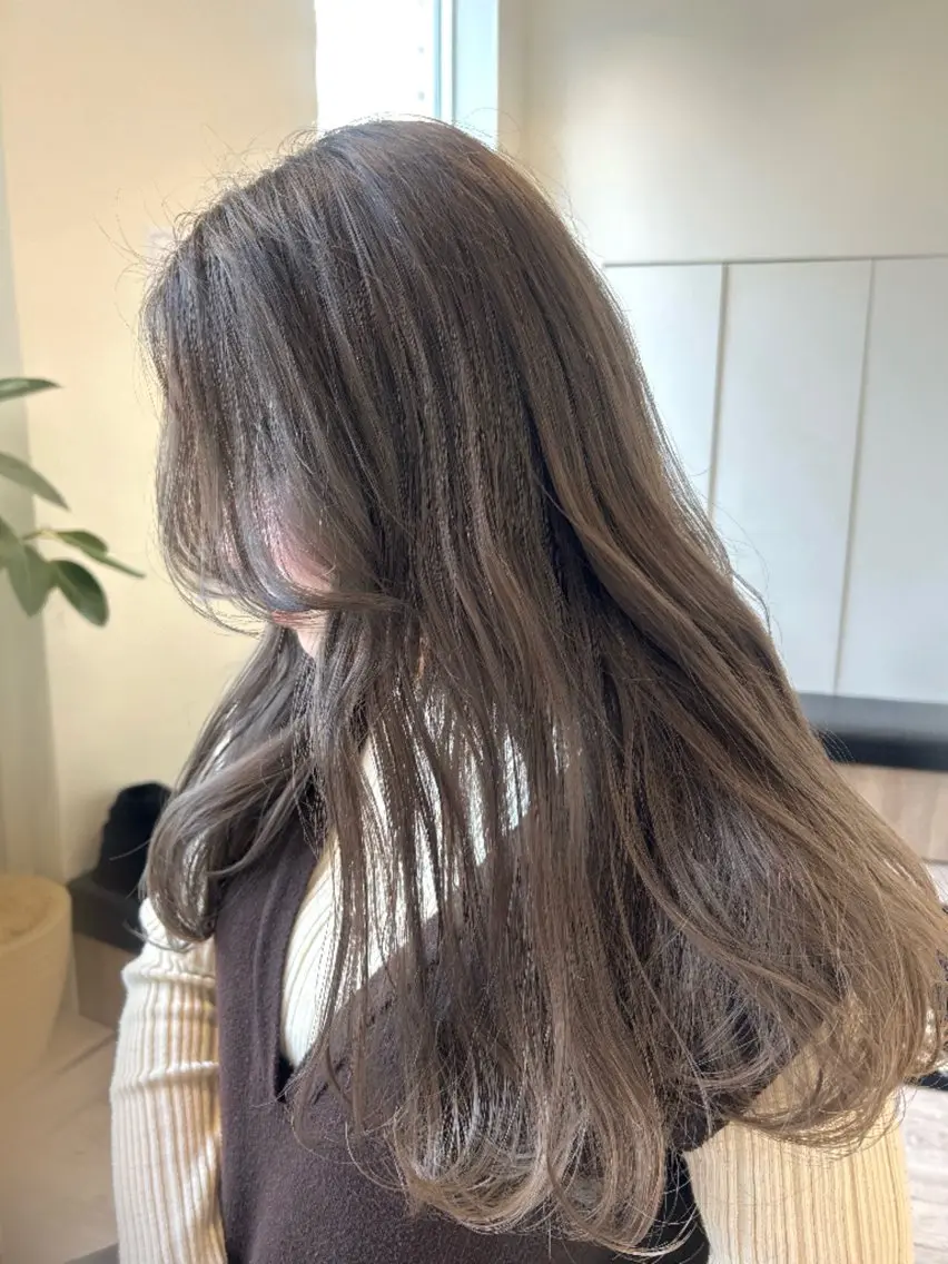ロング カラー sunny side 大名　りょう👸🏼のヘアスタイル