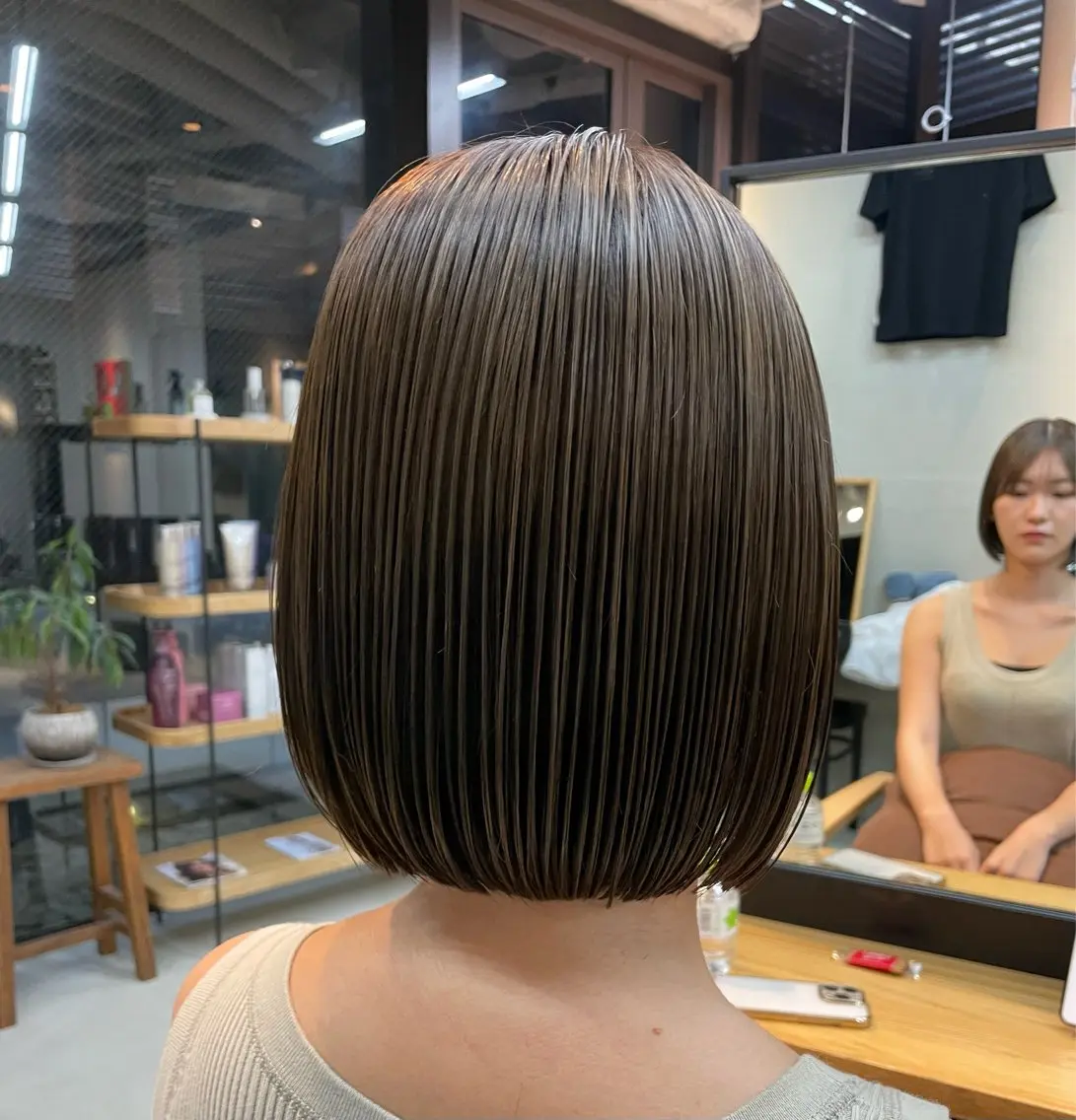 カット トリートメント ボブ/ショート /パーマ/shinのヘアスタイル