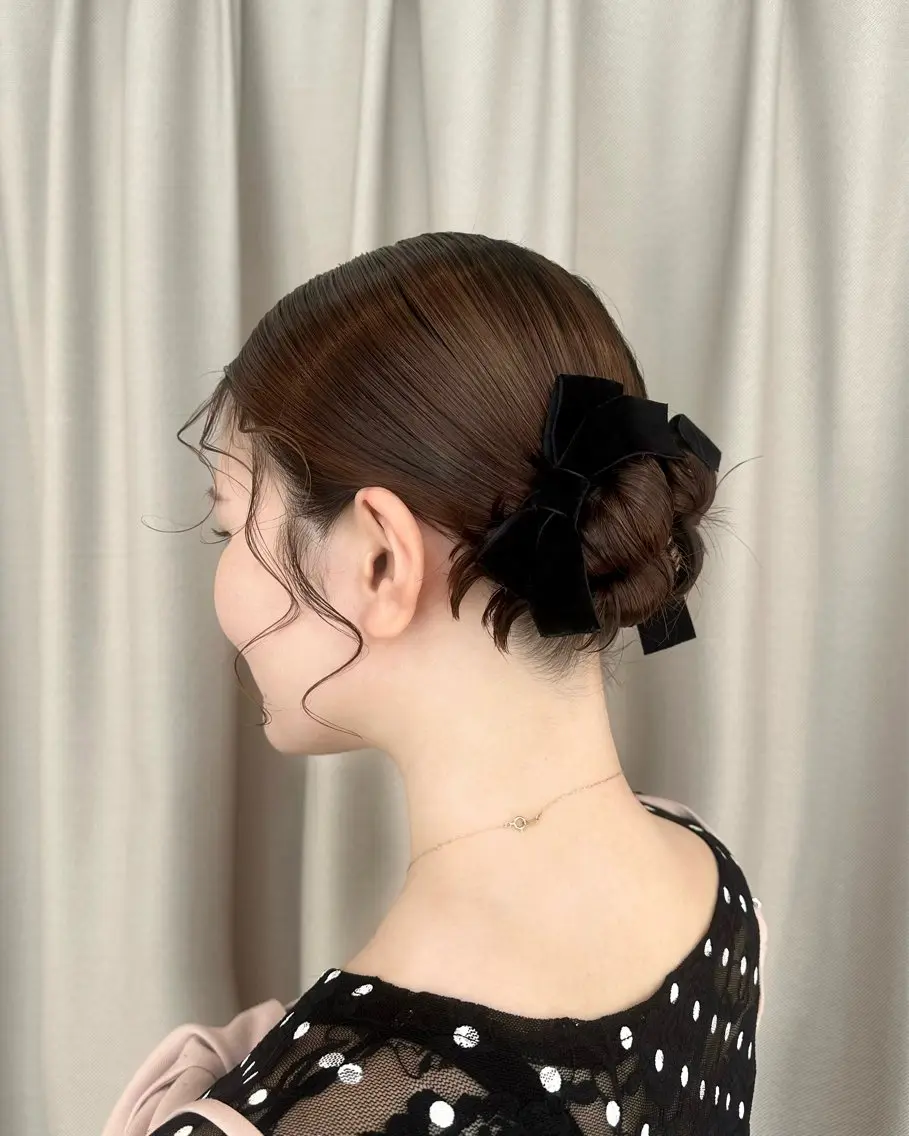 ヘアアレンジ ボブ ヘアセット yayo ヘアアレンジのヘアスタイル