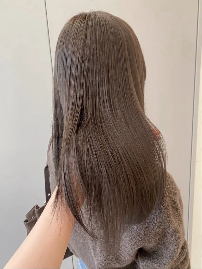 カラー ヘアカラー 🪺透明感カラー/ 暖色/カエデ🪺のヘアスタイル