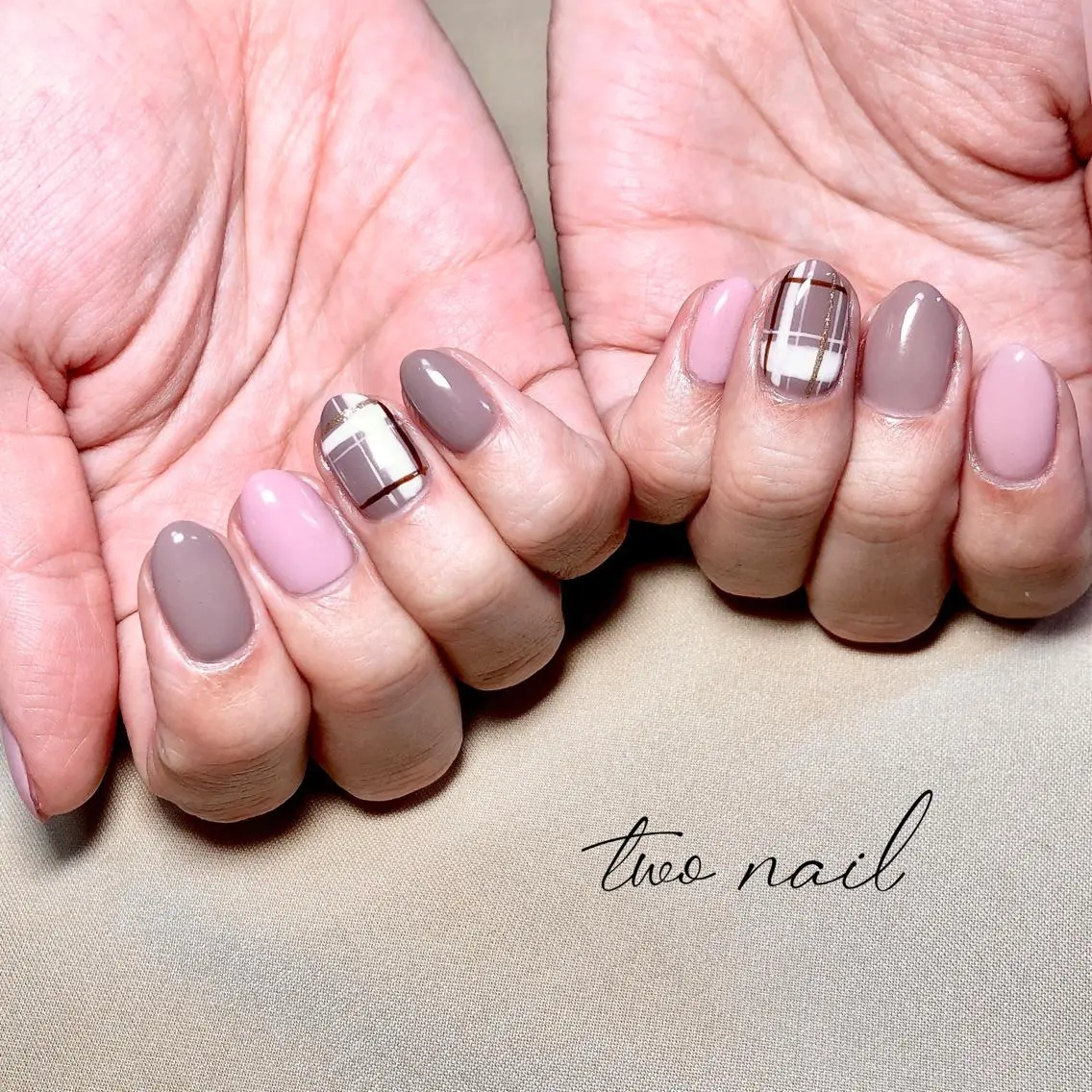ネイル アートネイル フットネイル ハート ニュアンスネイル ホワイト two nailのネイルデザイン