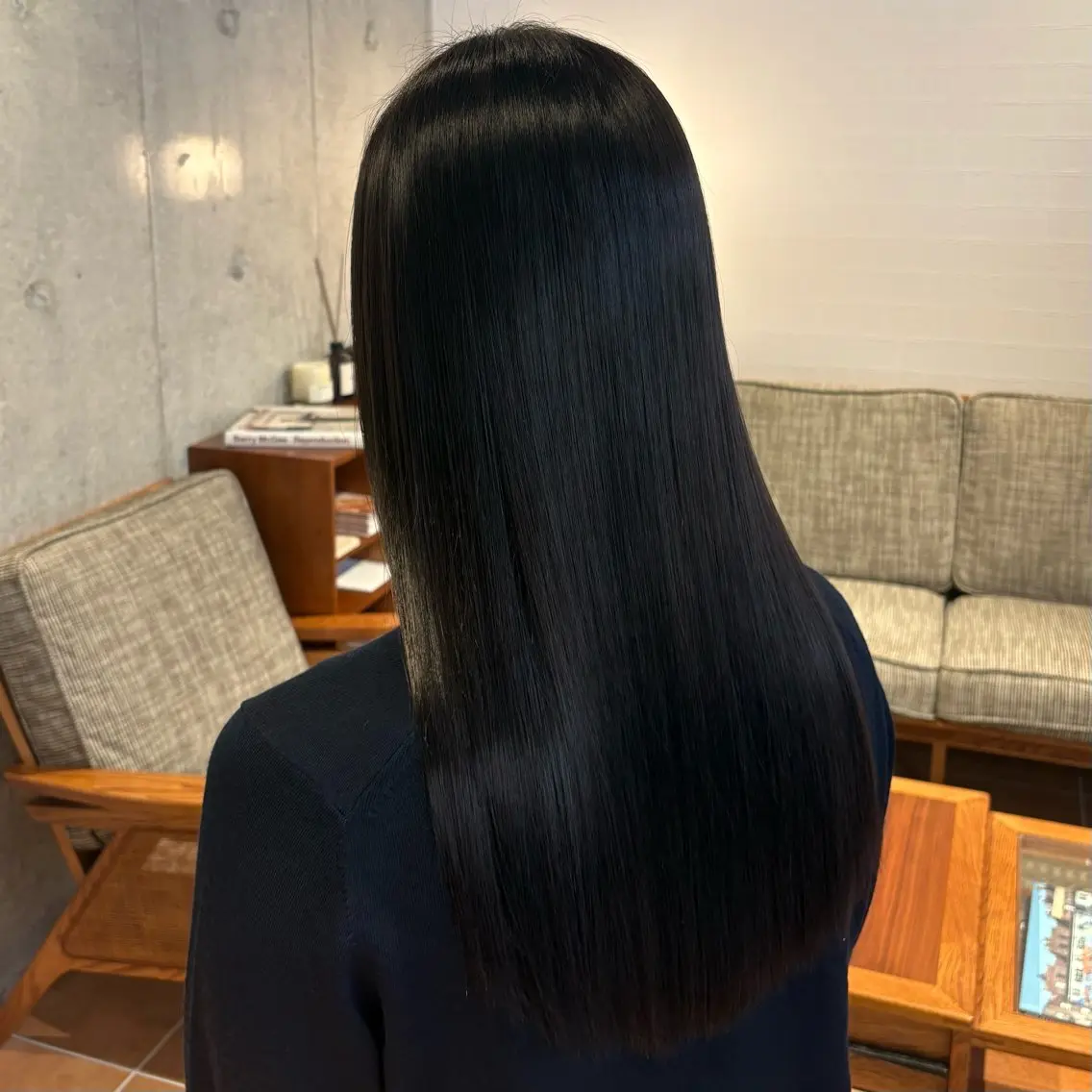 ロング ヘアカラー 村田 ありさのヘアスタイル