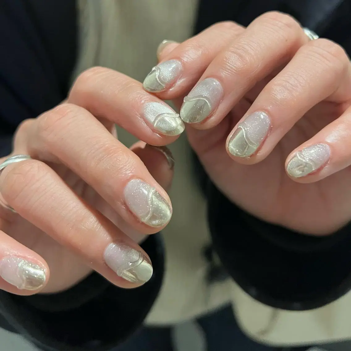ネイル ハンドネイル nuás nailのネイルデザイン
