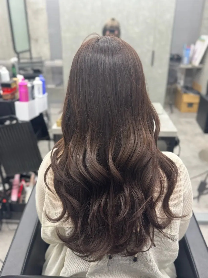 ロング カラー 透明感カラー ヘアカラー 池袋/カラー/ リオナのヘアスタイル
