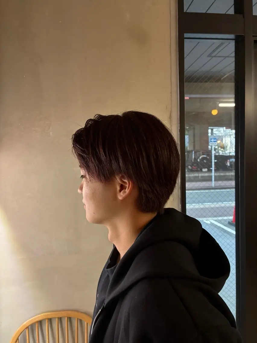 ショート カラー ヘアカラー nanami🏷🤎 ベージュのヘアスタイル