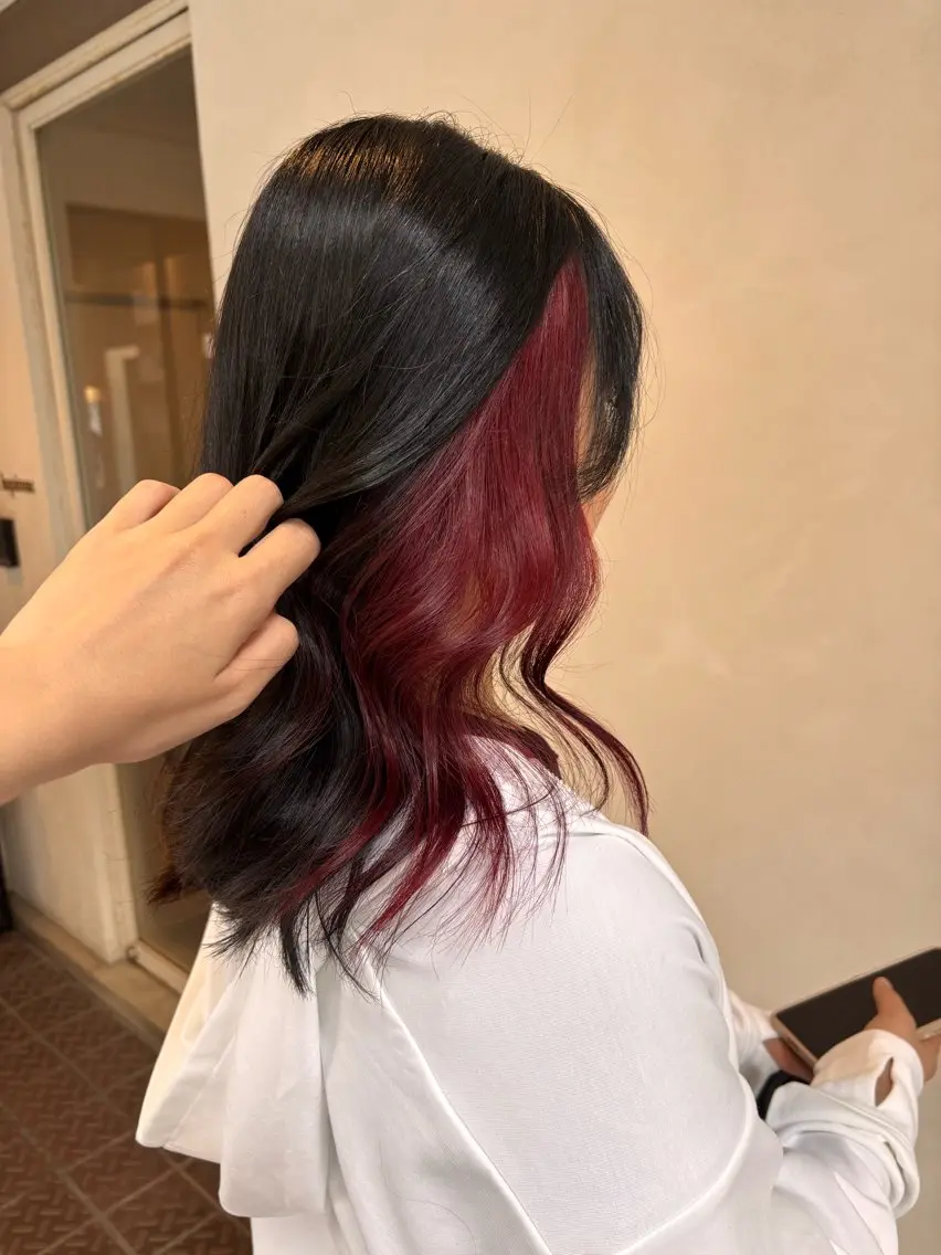 セミロング ヘアカラー トリートメント 艶カラー💎 / Ayakaのヘアスタイル