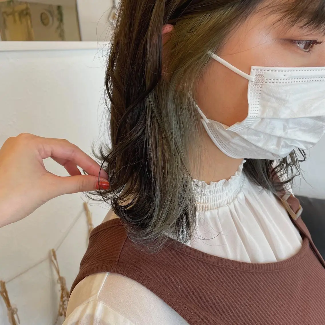 セミロング カラー ヘアカラー m ā l o.🌷 サカモトマイコのヘアスタイル