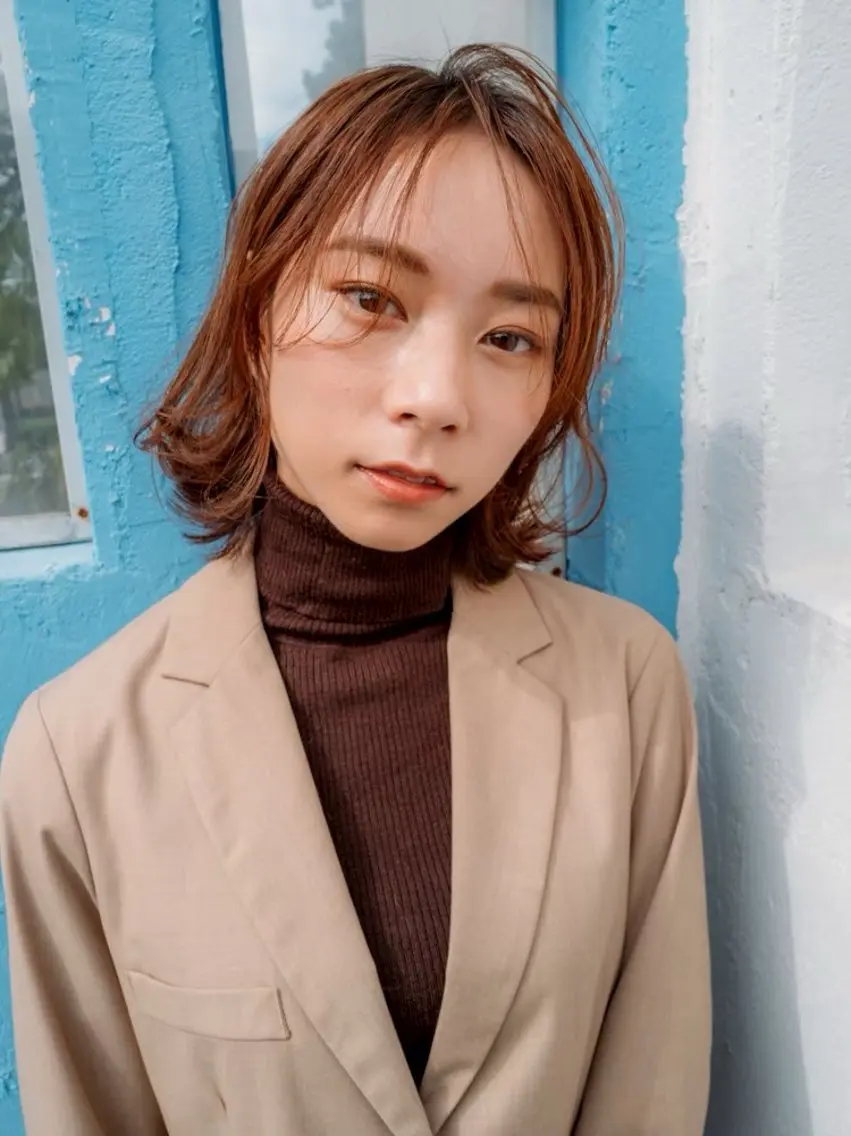 ショート カラー 坂口 みりのヘアスタイル