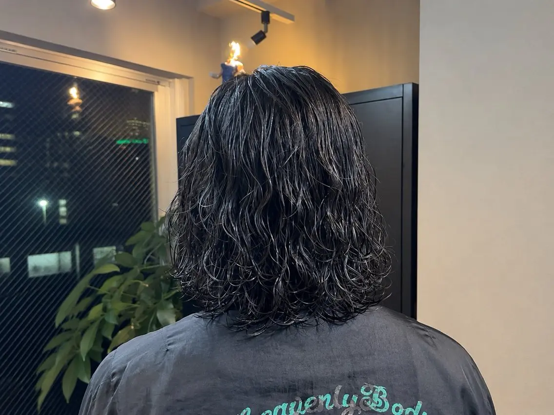 メンズ ヘアカラー ⚡️大宮メンズ特化 ワタナベ　ユウト⚡️のヘアスタイル