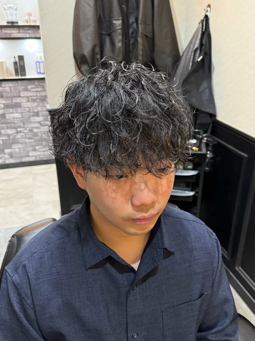 ミディアム メンズ専用 佐々木のヘアスタイル