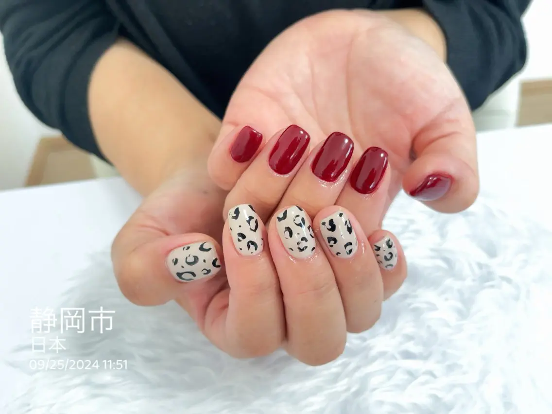 ネイル フットネイル 松永 いぶきのネイルデザイン