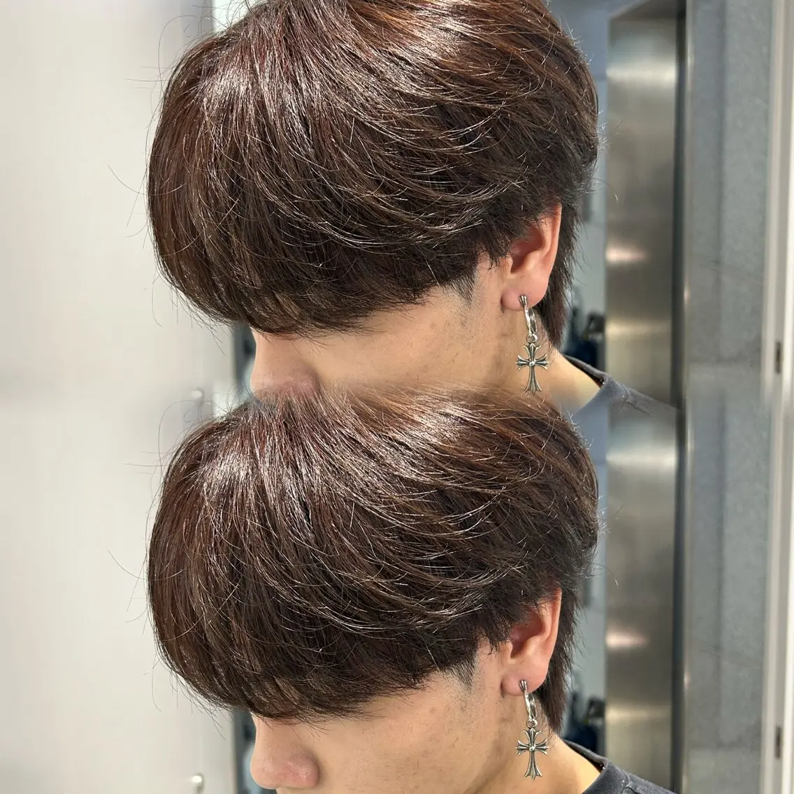 カラー メンズ 🎀淡色ガーリー🧁 透明感♡Nanamiのヘアスタイル